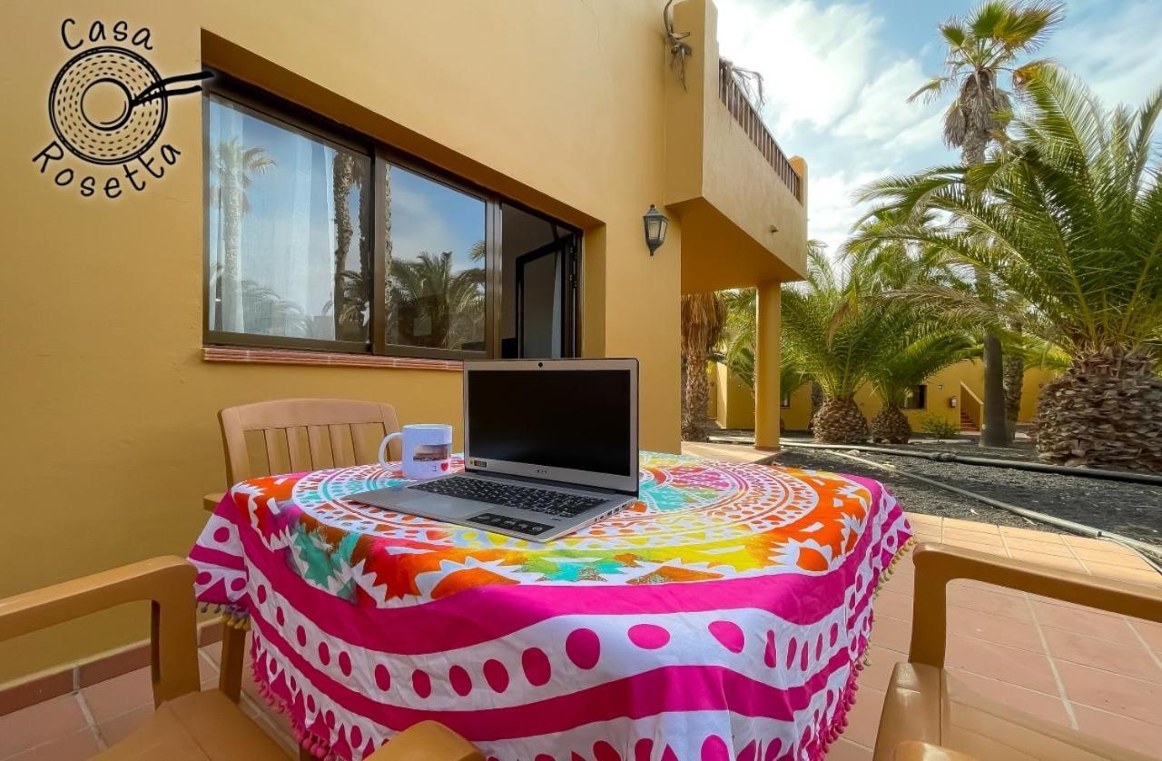 Family Casa Rosetta 4 Persons - Wifi And Pool Service Corralejo Dış mekan fotoğraf